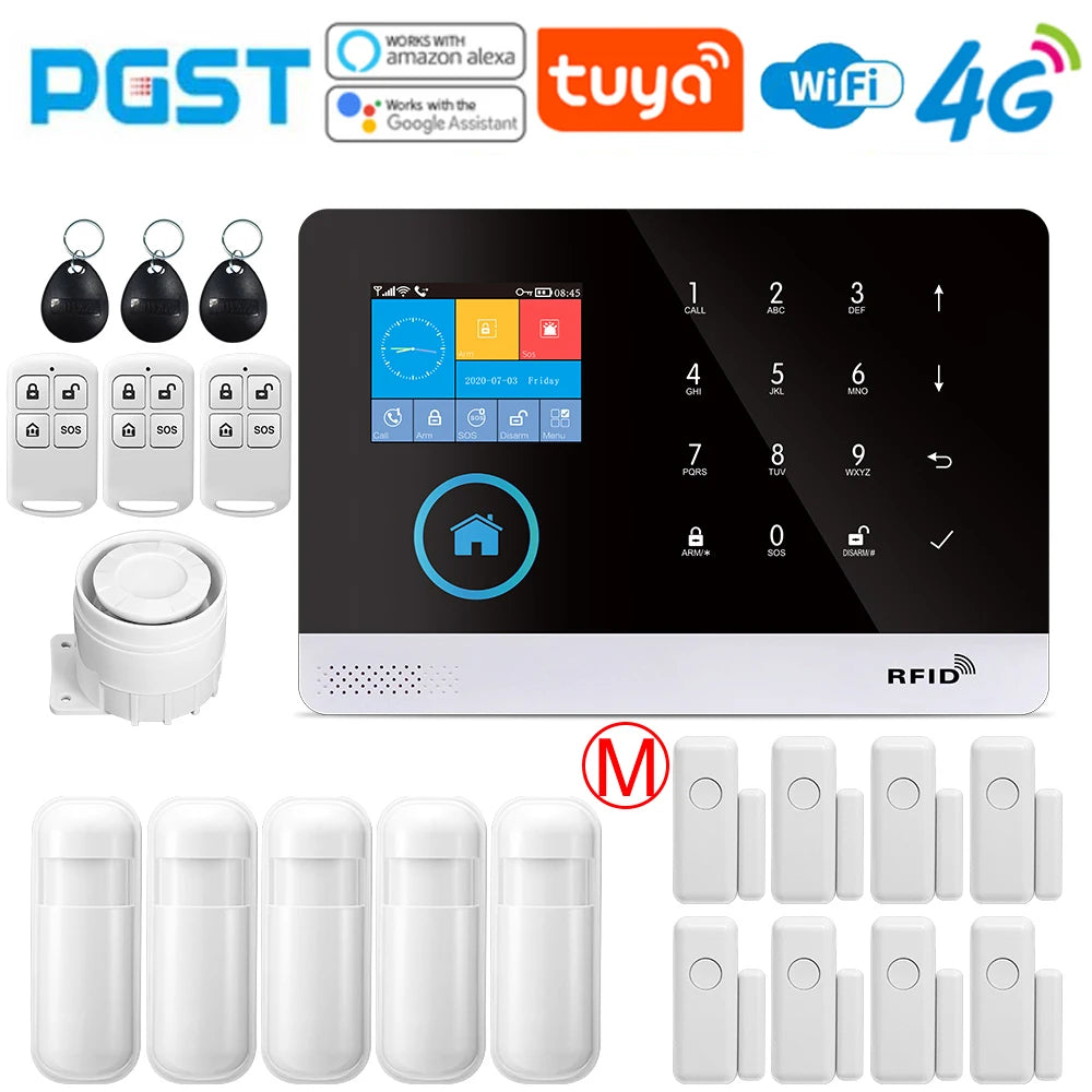 Home Alarm Systems, a 4G Intelligent Wireless Security Device