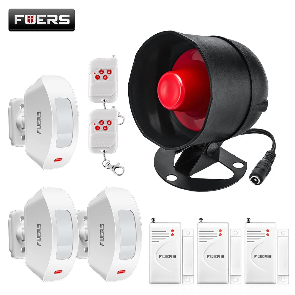 Home Alarm Systems with Loud Siren Speaker