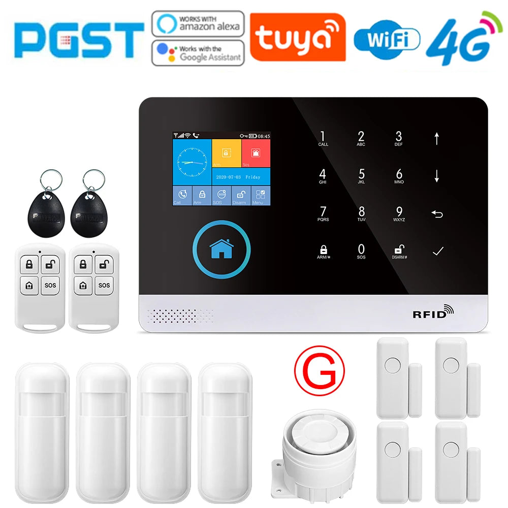 Home Alarm Systems, a 4G Intelligent Wireless Security Device