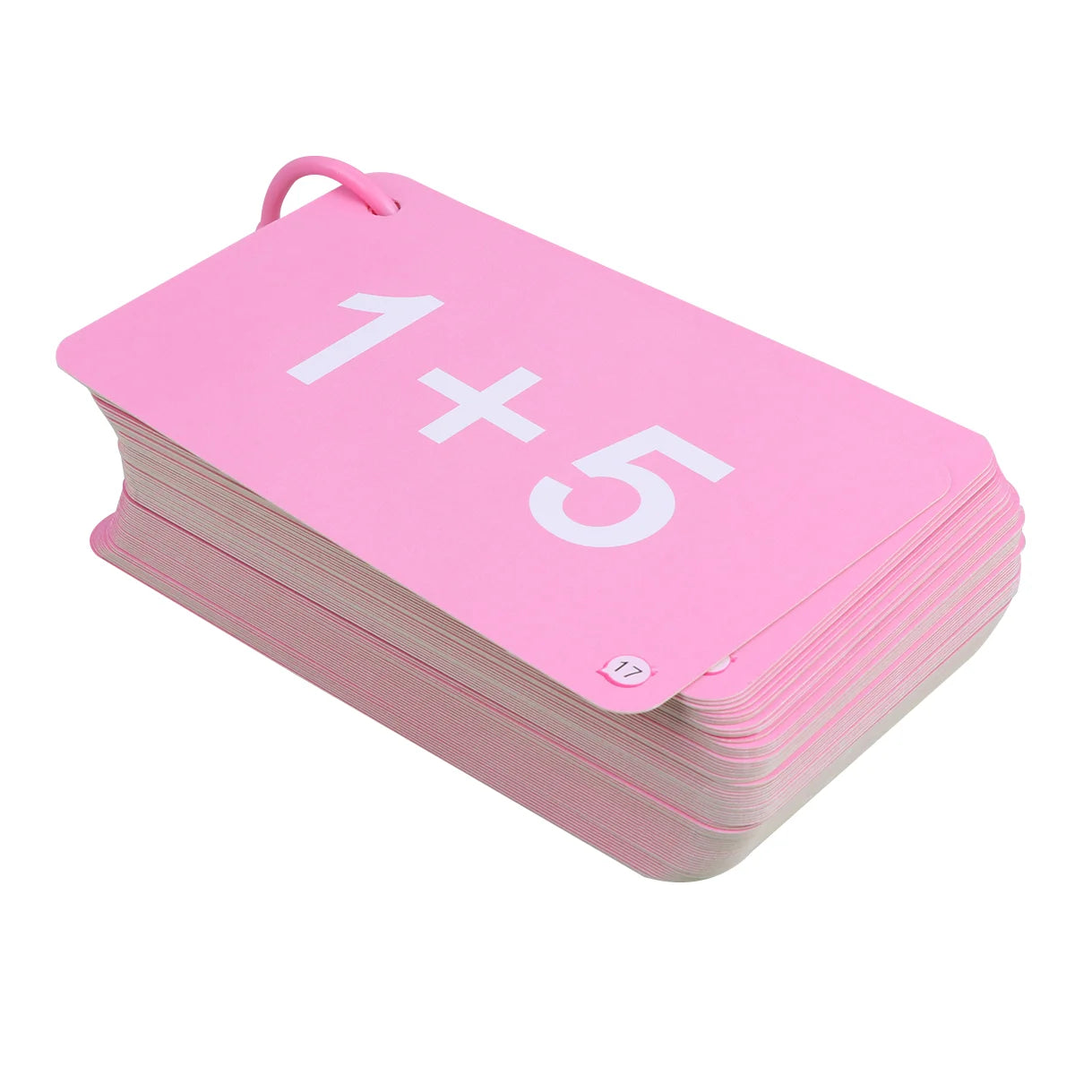 1 Set of Educational Math Flash Cards Set for Kids Early Learning(Plus or Minus in 10's)