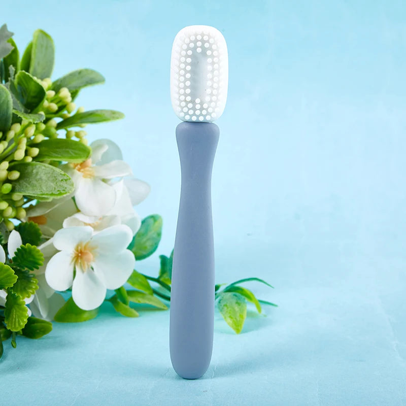 Speech: Silicone Chewing Teether Trainer Brush Stick for Kids Adult Oral Motor Mandible Bite Force Trainer Autism Sensory Speech Therapy