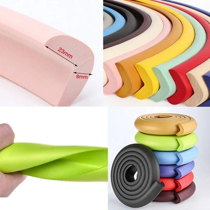 Child Safety: Anti-collision, Edge Safety Corner Guards Strips(2M Thick) for Children