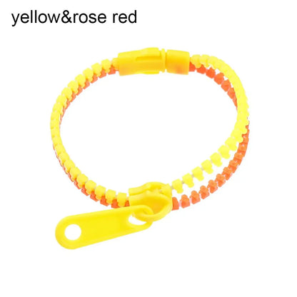 1 PC Sensory Zipper Fidget Bracelets Zip Stim Bracelet Toys Stress Anxiety Relief Autism ADHD Toys Fashion Jewelry Accessories