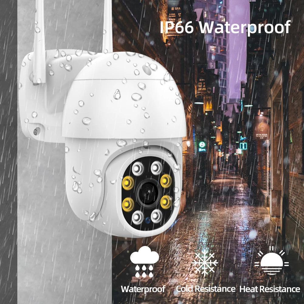 Outdoor Wifi Color Surveillance Camera (360*) with  Auto Tracking