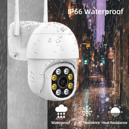 Outdoor Wifi Color Surveillance Camera (360*) with  Auto Tracking