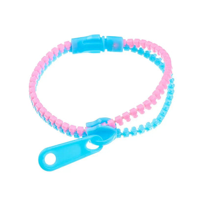 1 PC Sensory Zipper Fidget Bracelets Zip Stim Bracelet Toys Stress Anxiety Relief Autism ADHD Toys Fashion Jewelry Accessories