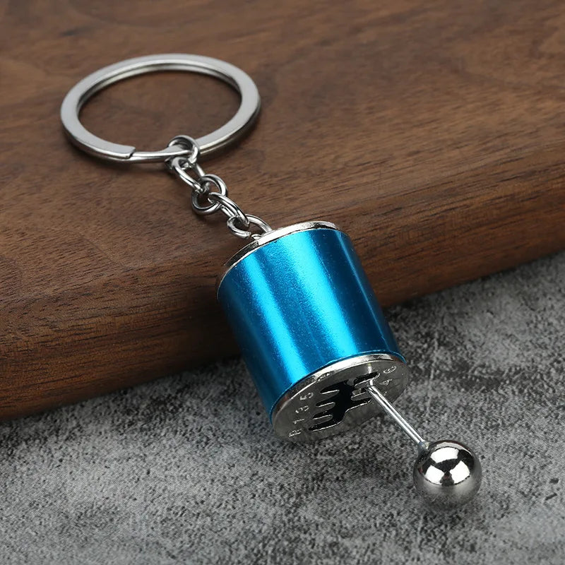 Car Modification Gear Shift Head Keychain Antistress Fidget Toys For Anxiety ADHD Autism
