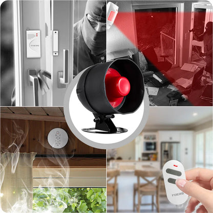 Home Alarm Systems with Loud Siren Speaker