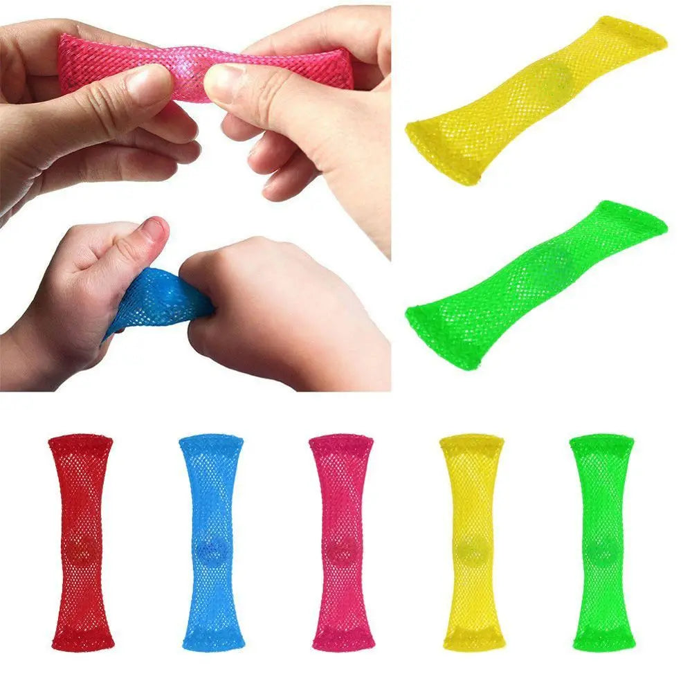 Special Need Austistic children, ADHD Relieve Stress Fidgets And Sensory Toys. Braided Mesh Hand Fidget to Increase Focus