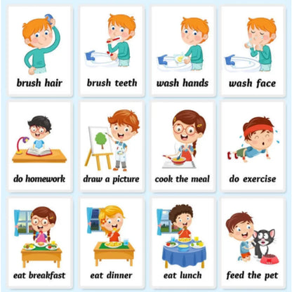 Read & Write English: Educational Animal Flash Cards for Children( 0-3 yrs. old)