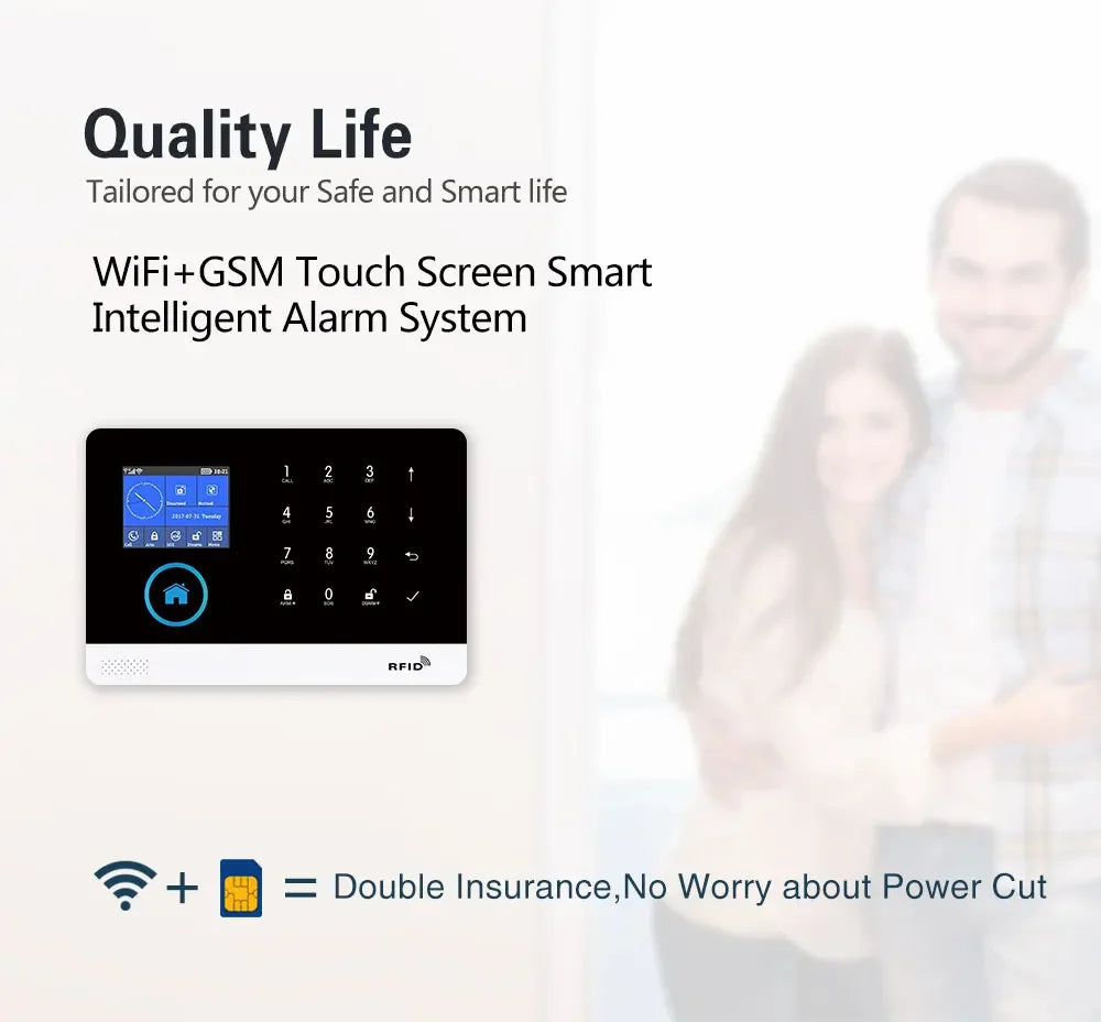 Home Alarm Systems, a 4G Intelligent Wireless Security Device
