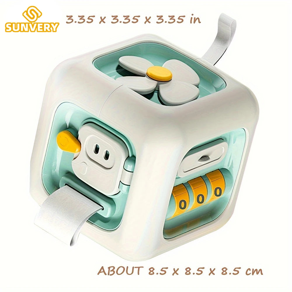 Montessori Toys Life Skills Games Fidget Sensory Toy Traveling Toys Educational Learning Autism Toys for 1 2 3 years old Kids