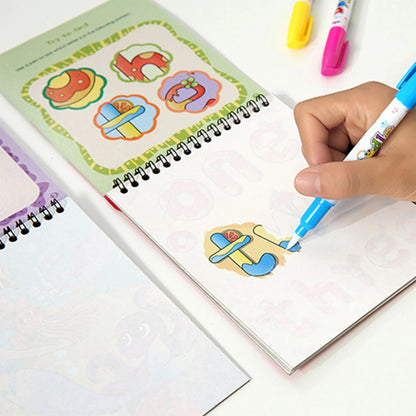 Reusable Water Coloring Drawing & Painting Book for Toddlers