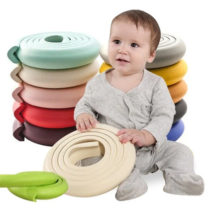 Child Safety: Anti-collision, Edge Safety Corner Guards Strips(2M Thick) for Children