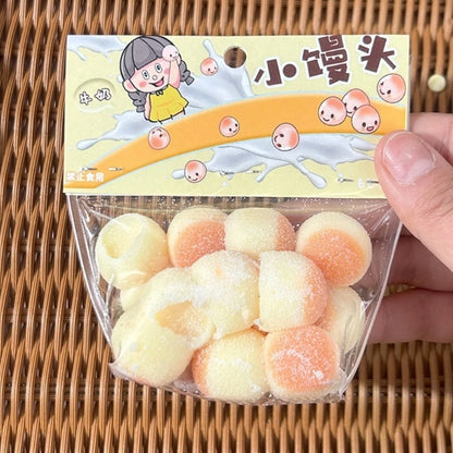 Squeeze Stress Toy Decompression Soft Anxiety Toy Steamed Buns Toy for Autisms Dropship