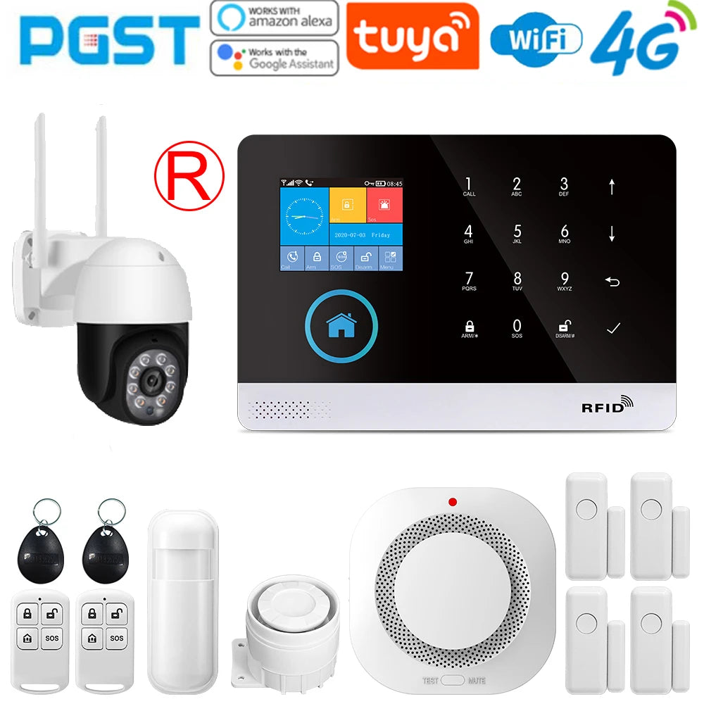Home Alarm Systems, a 4G Intelligent Wireless Security Device