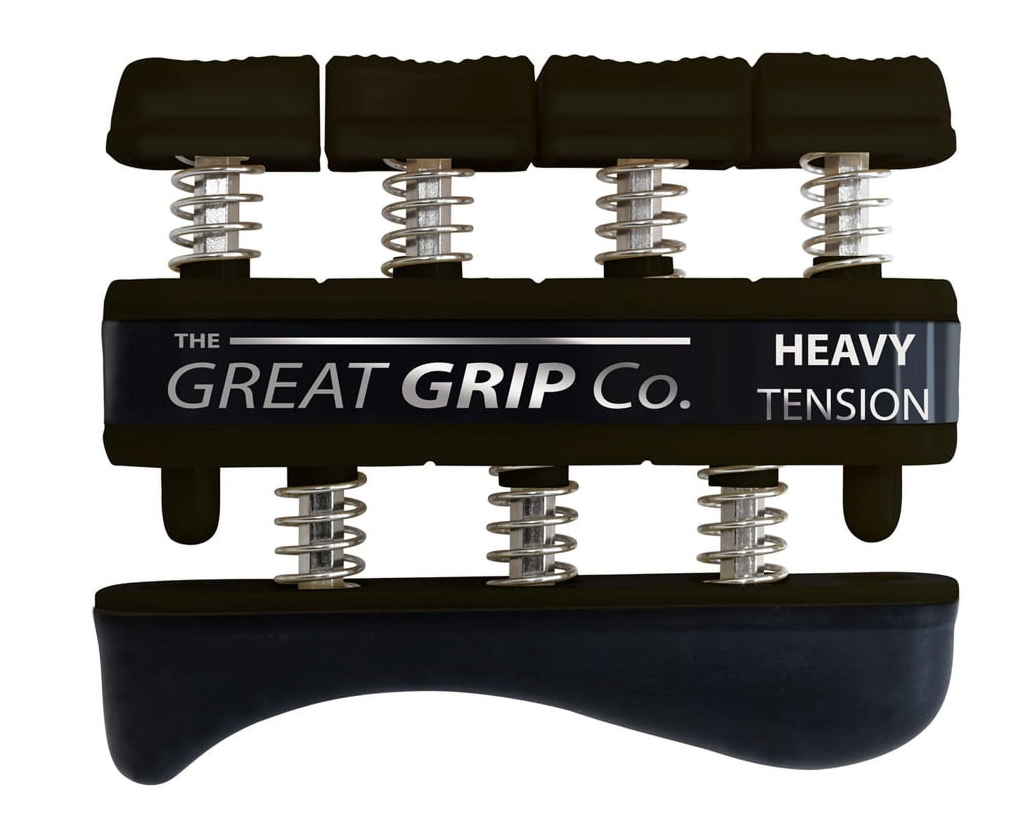 The GREAT GRIP™  Black, Heavy - 9 lbs resistance per finger, LIFETIM
