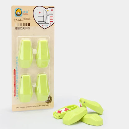 Child Safety: Door/Window/Drawer Child safety anti clamp (Won't Clamp on a Child) product(4 pcs)