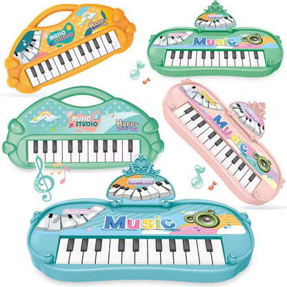 13 Key Portable Music Piano Keyboard Electronic Musical Instrument Toys Multifunctional Kids Learning Toys Birthday Gift