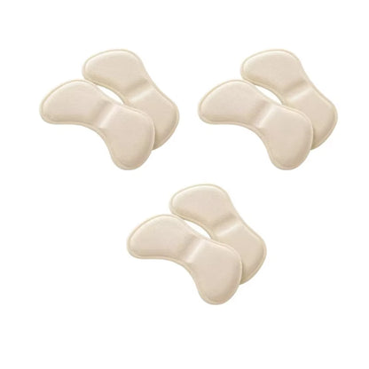 12 Pcs Heel Insoles Patch Pain Relief Anti-Wear Cushion Pads Feet Care Heel Protector Adhesive Back Sticker Shoes Insert Insole