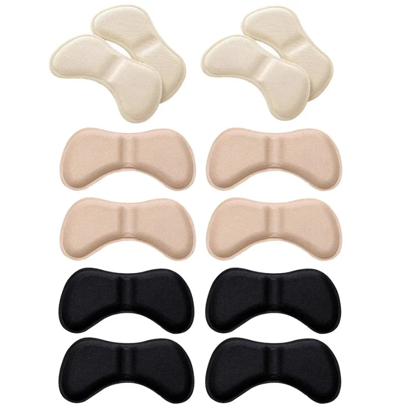 12 Pcs Heel Insoles Patch Pain Relief Anti-Wear Cushion Pads Feet Care Heel Protector Adhesive Back Sticker Shoes Insert Insole