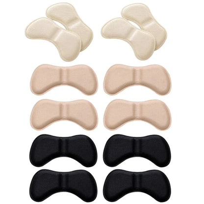 12 Pcs Heel Insoles Patch Pain Relief Anti-Wear Cushion Pads Feet Care Heel Protector Adhesive Back Sticker Shoes Insert Insole
