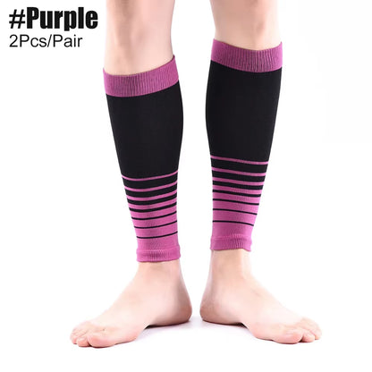 Sports Compression Calf Sleeves (20-30Mmhg) for Men & Women -Leg Shin Splints Socks - for Running, Shin Splint, Medical, Travel