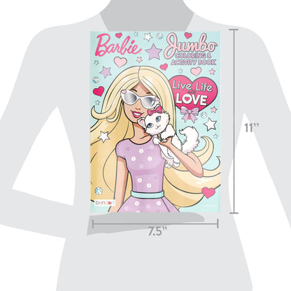 BARBIE Coloring Book 2 Title, for Learning Activity Drawing, 80 Pages, 2-Pack