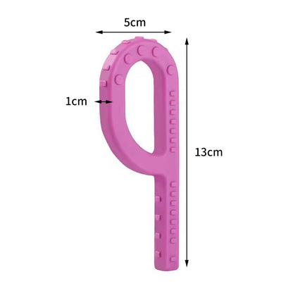 Kid Chewing Tube Speech Help Teeth Massager Children Talk Tools for Autism Sensory Speak Oral Muscle Rehabilitation Training