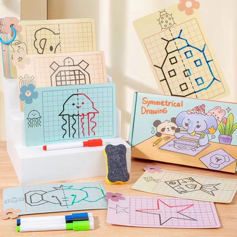 Pen Control Training Book Pen Control Preschool Activity Book Drawing Toys for Kids Ages 3 Training Book Preschool Learning