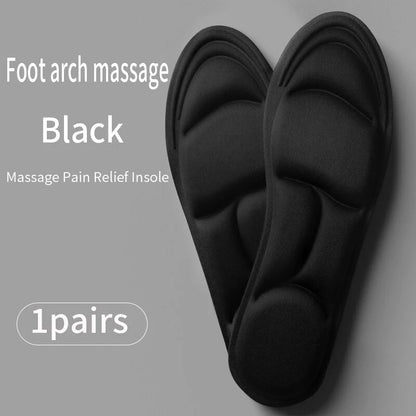 5D Insoles for Shoes Women Breathable Running Sport Insole Feet Arch Support Plantar Fasciitis Shoe Pads Memory Foam Shoe Sole