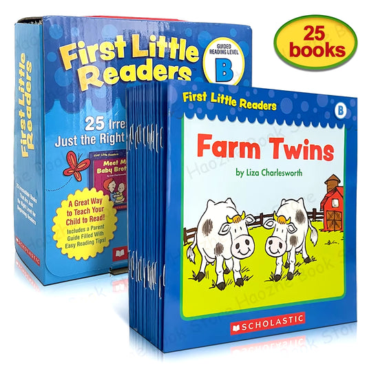 Level B First Little Readers Booklets Parent Pack Guided Reading Irresistible Books Series Storybooks Kids Learning English Book