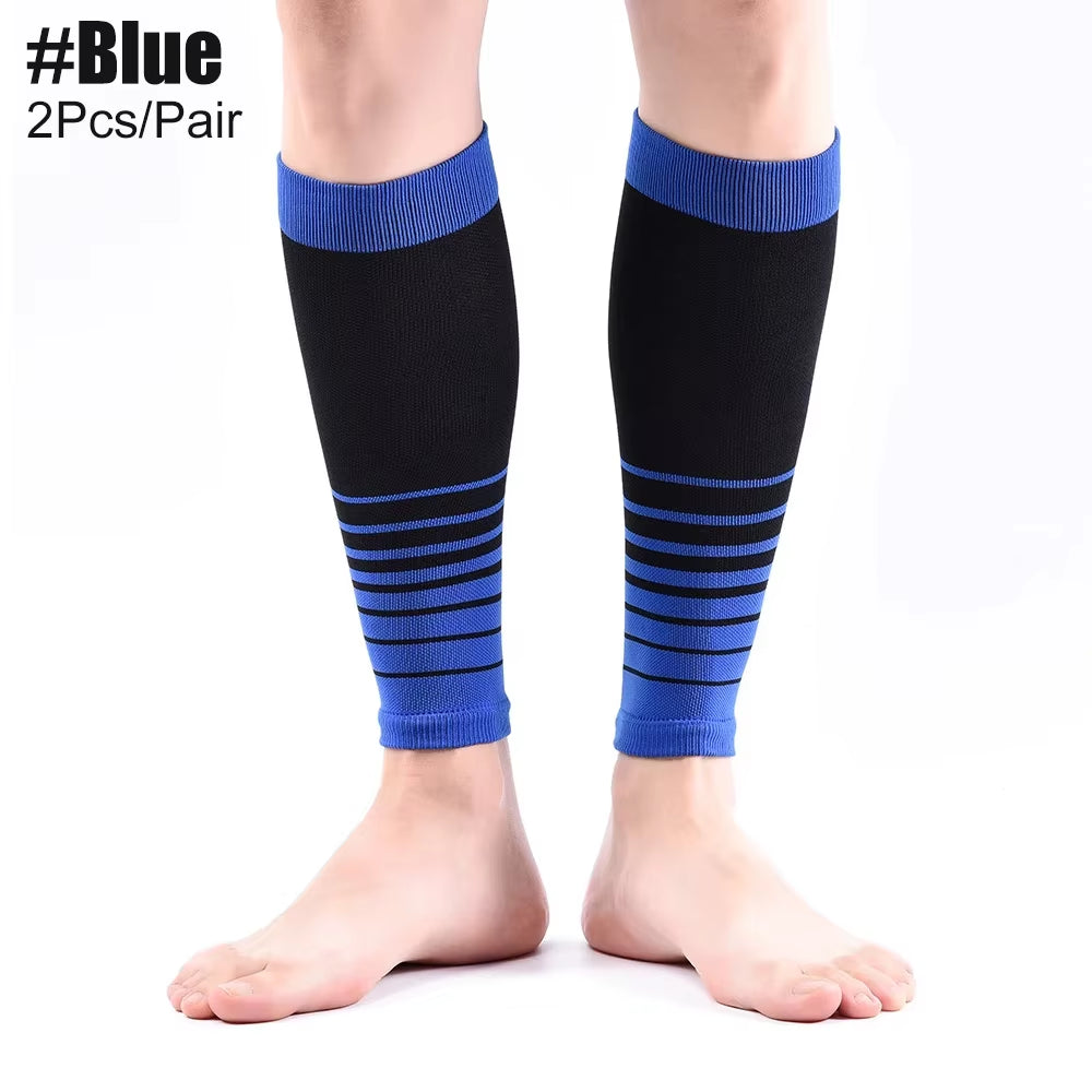 Sports Compression Calf Sleeves (20-30Mmhg) for Men & Women -Leg Shin Splints Socks - for Running, Shin Splint, Medical, Travel