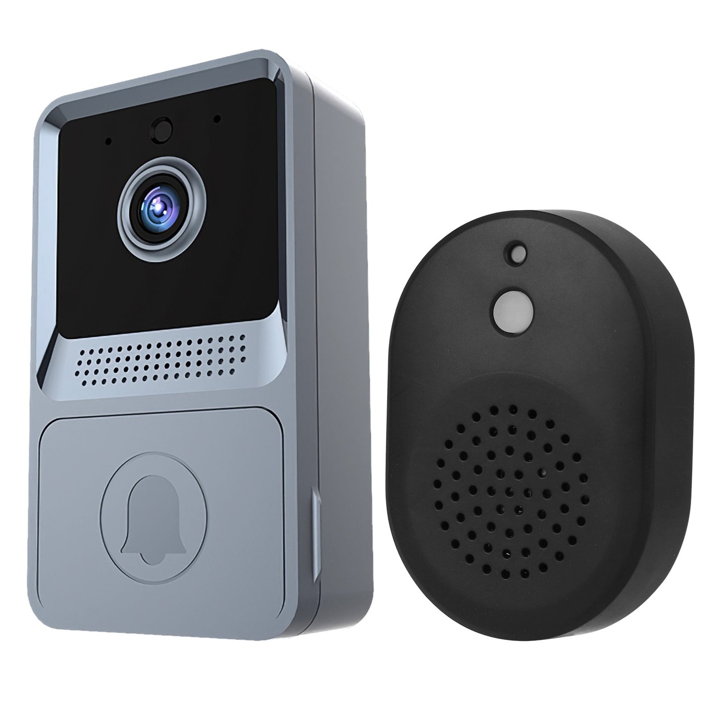 Smart & Wireless Doorbell Security with Night Vision (2 Way Intercom)