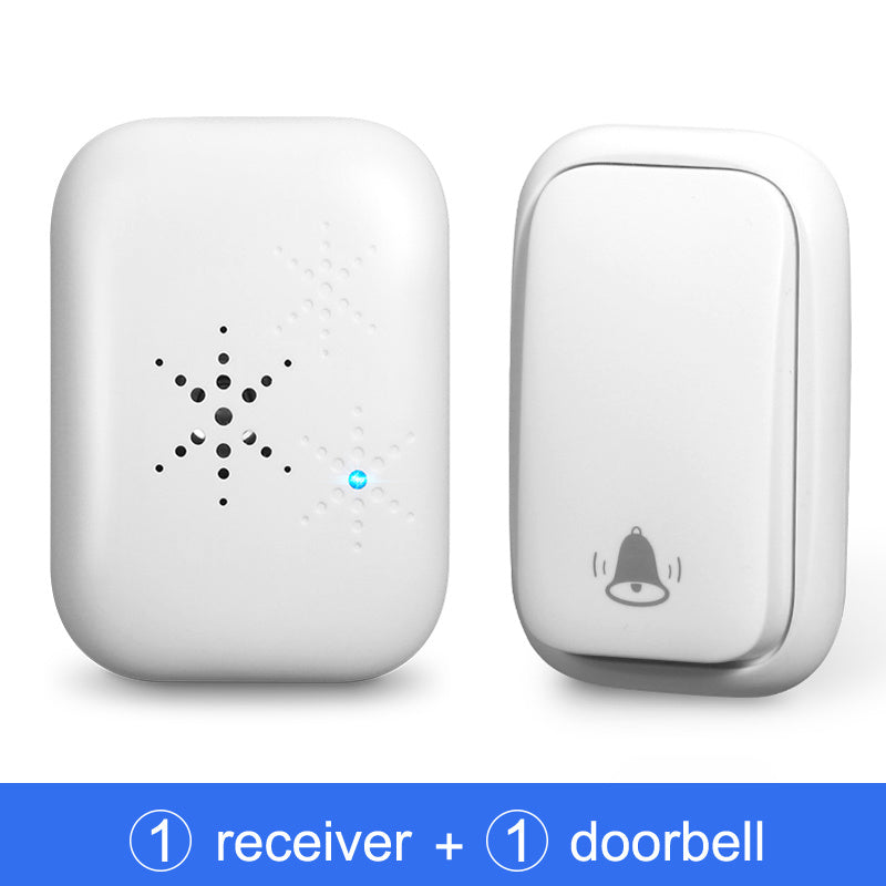 Smart & Wireless Doorbell Security with Night Vision (2 Way Intercom)