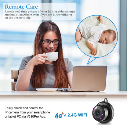 Home Surveillance Camera Night Vision Motion Detection