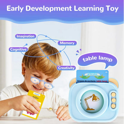 Talking Flash Cards 224 Sight Words Bilingual, Spanish & English(Age 1-8 Yrs Old)