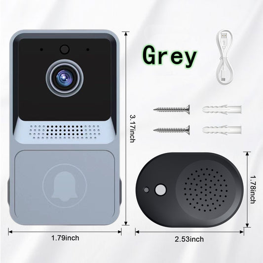 Home Outdoor Video Smart Intercom, Infrared Night Vision Alarm Camera
