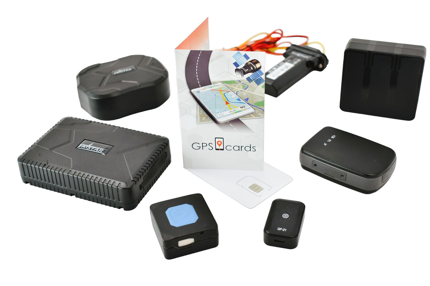 GPS Tracker SIM Card, Dog/Cat Realtime Collar Security Finder