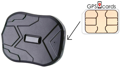 GPS Tracker SIM Card, Dog/Cat Realtime Collar Security Finder