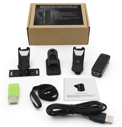 Mini Surveillance Motion Activated Nightvision Security Cam