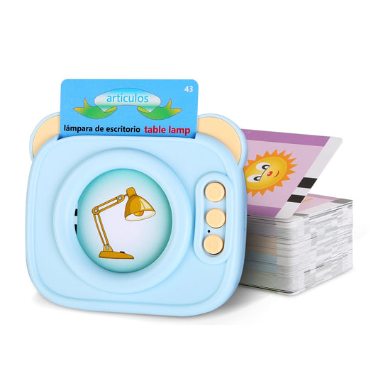 Talking Flash Cards 224 Sight Words Bilingual, Spanish & English(Age 1-8 Yrs Old)