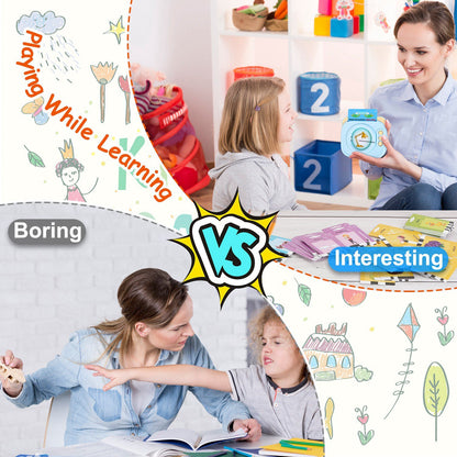 Talking Flash Cards 224 Sight Words Bilingual, Spanish & English(Age 1-8 Yrs Old)