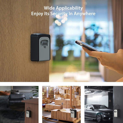 Door/Window Protection, Key Lock Box with Code