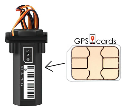 GPS Tracker SIM Card, Dog/Cat Realtime Collar Security Finder