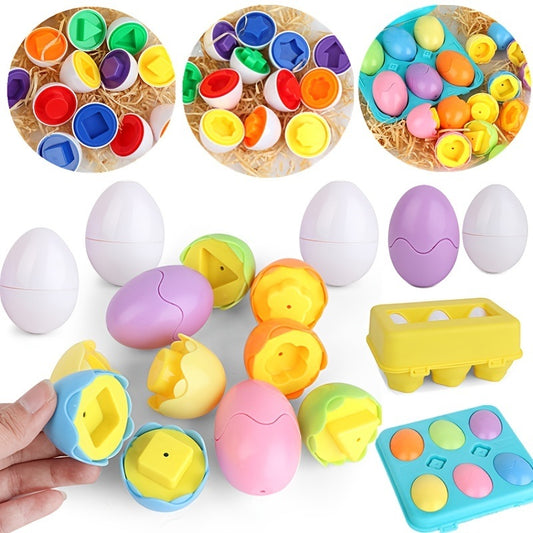 Sensory Early Learning Shapes & Sorting Recognition Puzzle Skills Studies for Toddlers