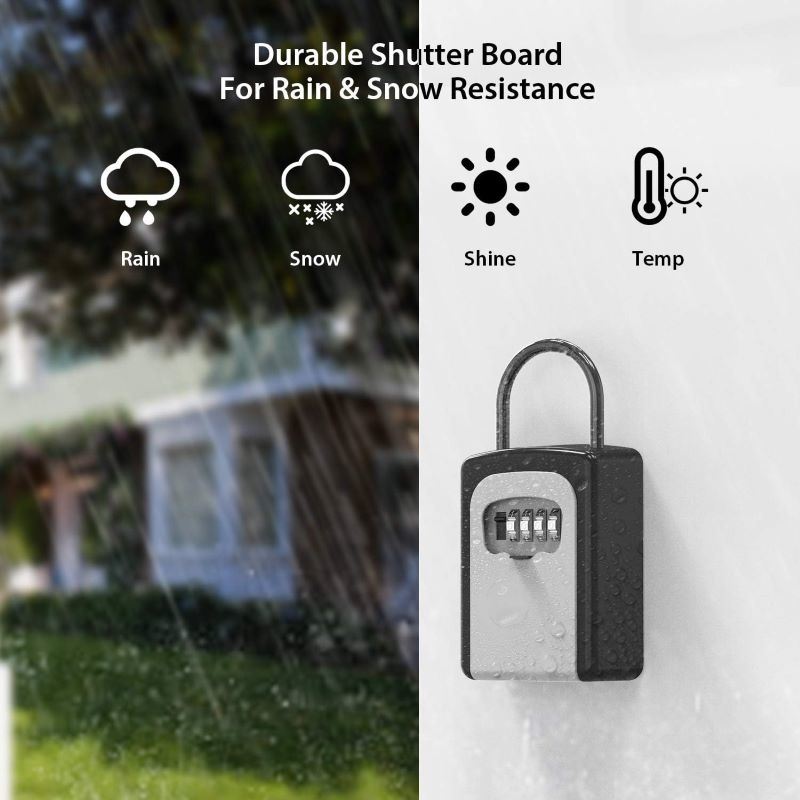 Door/Window Protection, Key Lock Box with Code