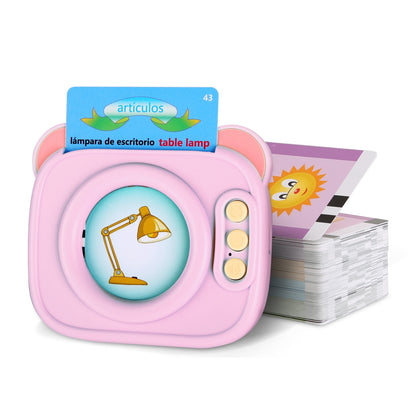 Talking Flash Cards 224 Sight Words Bilingual, Spanish & English(Age 1-8 Yrs Old)
