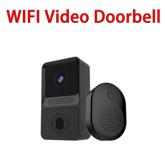 Smart Home Voice Phone Door Bell Video Camera with Peephole