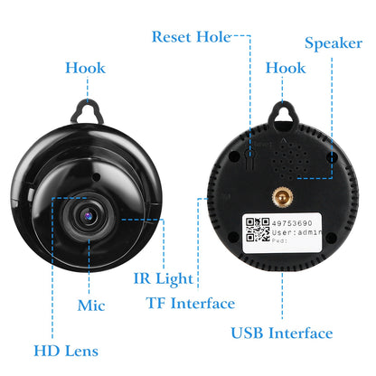 Home Surveillance Camera Night Vision Motion Detection